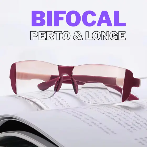 TopOticas Óculos Com Ajuste de Grau Automático Bifocal Para Perto e Longe