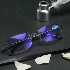 Óculos Inteligente Com Ajuste de Grau Automático - Anti Luz Azul - Perto/longe - Leitura