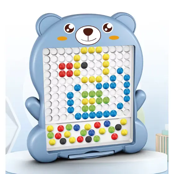 Lousa Mágica Caneta Magnética prancheta Infantil Educativo Autismo Cartelas Desenho Brinquedo