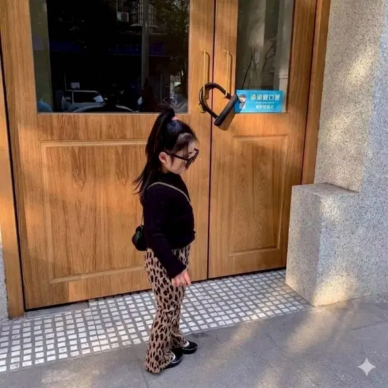 Calça Flare Infantil Canelada – Conforto e Estilo para as Pequenas
