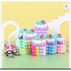 Pop It Bolsinha Infantil com Alça – Brinquedo Sensorial Antiestresse