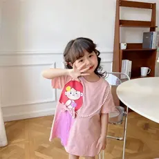 Vestido Infantil Princesas – Código 5245 2 anos ao 7 anos