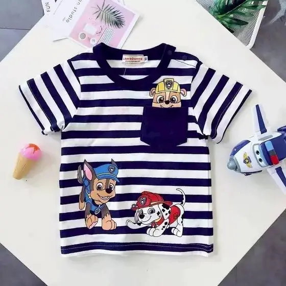 Camiseta Infantil Patrulha Canina – Conforto e Estilo