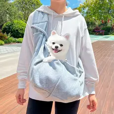 Bolsa de Ombro Confortável para Animais de Estimação, Bolsa de Transporte Portátil para Gatos e Cães, Acessórios para Tr