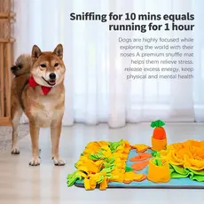 Novo Tapete de Treinamento para Cães e Gatos, para Uso Interno, com Aromaterapia, Alimentação Lenta, Estimulação Mental