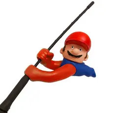 Enfeite De Antena De Carro Haste Fina Boneco Encanador Italiano