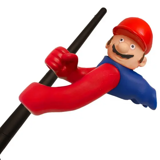 Enfeite De Antena De Carro Haste Grossa Boneco Encanador Italiano
