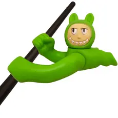 Enfeite De Antena De Carro Haste Grossa Boneco Verde  Decorações para Antena.