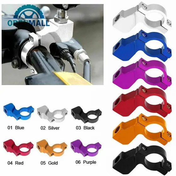 2 Peças Suporte Adaptador de Montagem para Espelho Retrovisor de Motocicleta/ATV 22mm 7/8" 5648