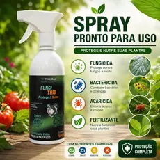 Fertilizante Fungicida para Plantas e Orquídeas Pronto para Uso Foliar Bactericida Acaricida
