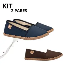 Kit Sapatilha Feminina Flexível Macia Leve
