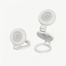 Ring Light Magnético com Espelho 📸 Luz LED Selfie Vídeo Maquiagem USB