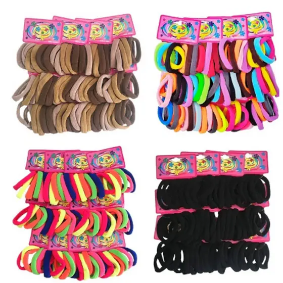 KIT 72 unidades Médio Xuxinha para cabelo de Meia e elástico para cabelo Scrunchie
