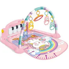 Tapete Ginásio Atividade Musical Interativo Infantil - Unicórnio