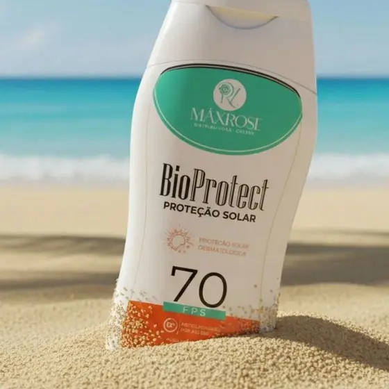 Protetor Solar Facial e Corporal BioProtect FPS 70 MAXROSE - Proteção