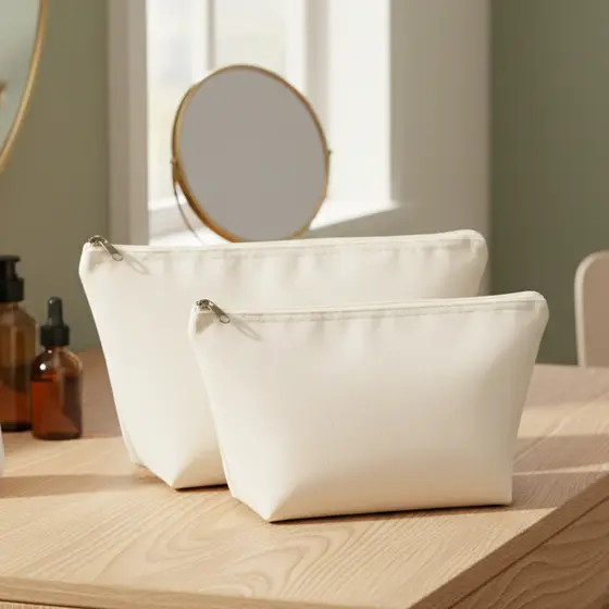 Kit 10 Necessaire Para Sublimação Oxford Resinado Feminina para viagem Organização