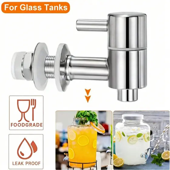 Torneira Inox Filtro De Barro Bebedouro Barril Vinho Durável para RV Camping Festas
