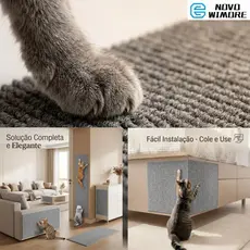 [HWC] Tapete Arranhador Para Gatos Auto-Adesivo Proteçao Para Sofa