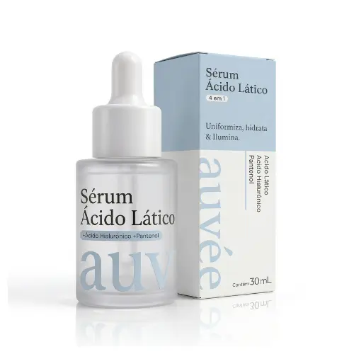 Clareador para Axilas e Manchas Escuras | Para peles Sensíveis |  Ácido Lático Auvée 30ml