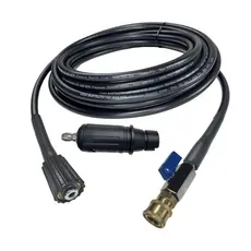 Mangueira Alta Pressão Com Registro e Engate Rápido Para Electrolux, Intech, Tekna, Worker, Bricotec