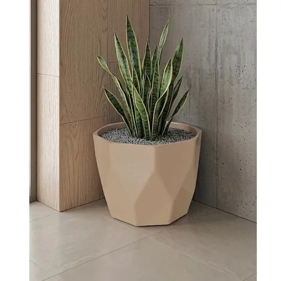 Vaso cachepô médio N3 decorativo para plantas e flores ideal para centro de mesa casa sala cozinha