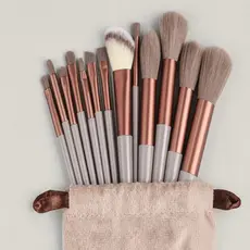 13 Pçs Pincéis De Maquiagem Contorno Kabuki Profissional