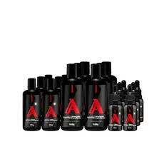 SUPER COMBO ALFA LOOK'S 6 BALM + 6 SHAMPOO P/BARBA + 6 ÓLEO