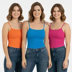 Kit 10 Blusas Femininas Suede Alcinha Regata Básica Cores Variadas Blusinha Verão 10/5/3