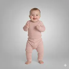 Kit Roupas de Bebê 6 Peças Body Bebê Manga Longa e Mijão 3 Body + 3 Mijões Conjunto Bebe Enxoval Econômico