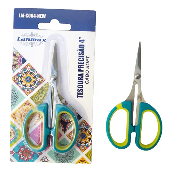 Tesoura De Precisão Fina Patchwork Artesanato Costura 10cm costura papelaria