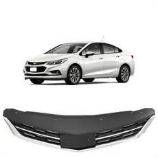 Grade Radiador Cruze 2017 2018 2019 Preto Friso Cromado
