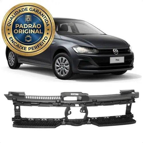 Grade Interna Guia De Ar Radiador Polo Track Virtus 2018 a 2026 Premium Original