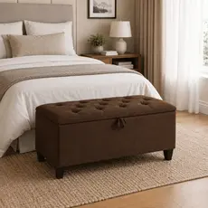 Bau Recamier Solteiro 80 cm Para Sala Quarto Estudio Escritório Sapateiro