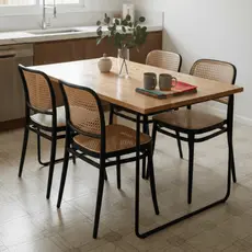 Cadeira de Jantar Resistente Moderna Ideal para Cozinha Sala e Área Gourmet