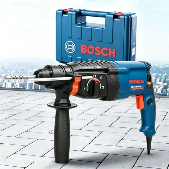 Martelete Rotativo Rompedor Furadeira Industrial Martelo 12 Peças 1600w Profissional Sds-Plus