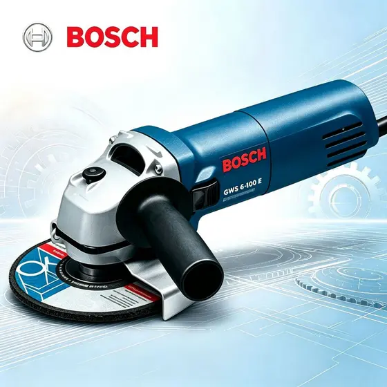 Esmerilhadeira e Lixadeira Angular BOSCH Profissional 1000W Lixadeira Elétrica Serra Elétrica Angular Disco Abrasivo