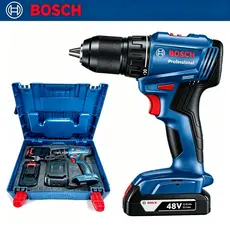 Furadeira parafusadeira GSR 6-115 48v Brushless Furadeira elétrica 2 Baterias furadeira de impacto elétrica-Bosch