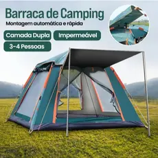 Barraca de acampamento portátil automática da barraca de acampamento de 5-8 pessoas 240*240*155cm
