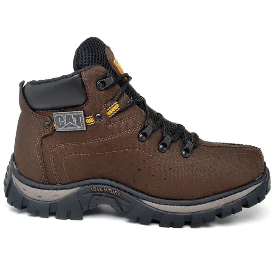 Bota Caterpillar Confortável Feita Para o Trabalho e Para o Dia a Dia