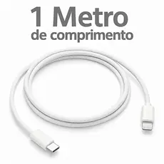 {PREMIUM} Cabo Tipo C para lightning – Compatível iPhone 8,10,X,12,13,14, Samsung e Xiaomi