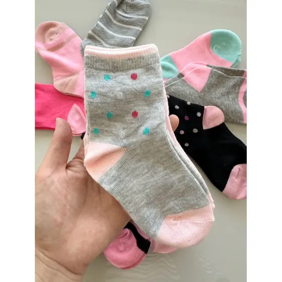 Kit com até 12 Pares Meia Infantil MENINA - Criança WZ05