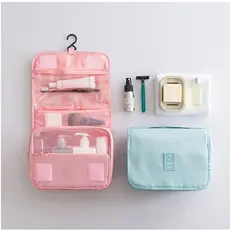 Necessaire de Viagem Masculina e Feminina com Divisórias, Organizador de Higiene Pessoal