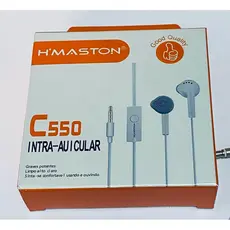 Fone de ouvido poco x3 mi8 lit note 9 original H'maston alto ótima