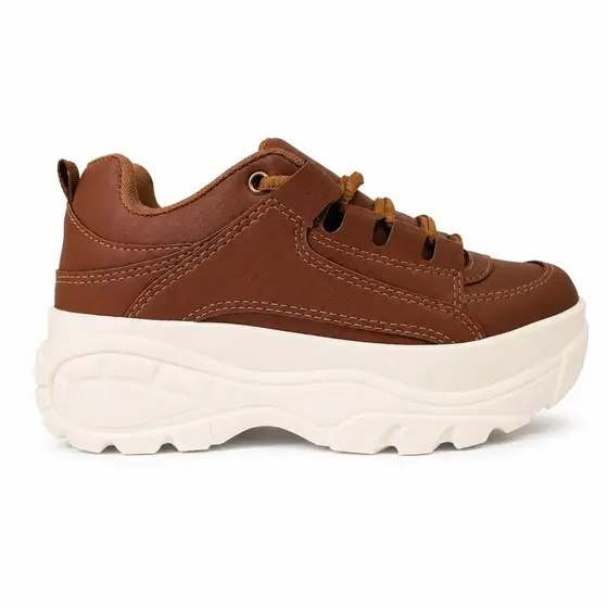 Tênis Plataforma Feminino Bufalo Blogueira