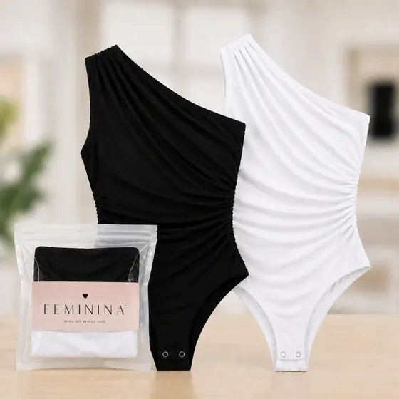 Body Feminino Nula Manga em Suplex Premium Zero Trasparencia