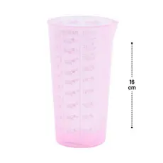 Copo Dosador 570ml Plástico Livre De Bpa Confeitaria Medidor