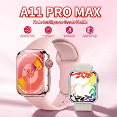 S11PRO Relógio Inteligente Smartwatch Feminino, Chamada Bluetooth, À prova d'água IP68, Esporte e Fitness