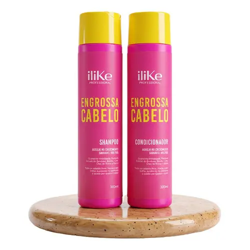 Ilike Engrossa Cabelo Original Crescimento + Volume - 2 Prod