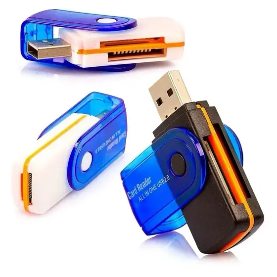 Pen Drive Leitor Cartão De Memoria Micro SD - USB.