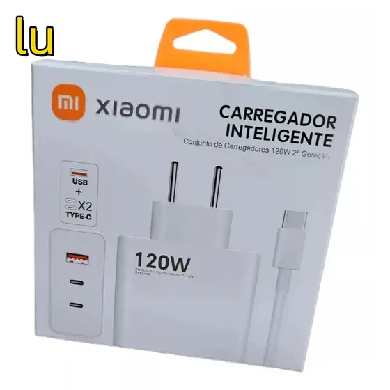 Carregador súper Turbo 67W 120W 150W compativel todos celular